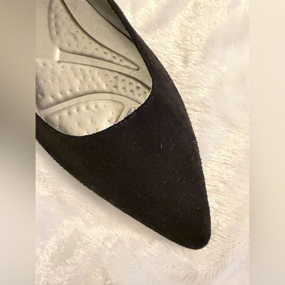 Bellini Black and Silver Women's Flats - Picture 4 of 8